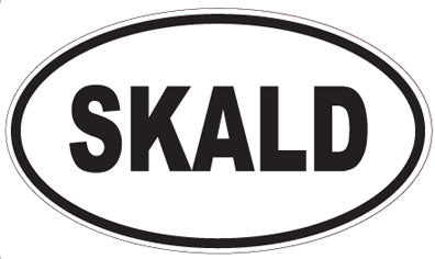 SKALD - Oval Sticker