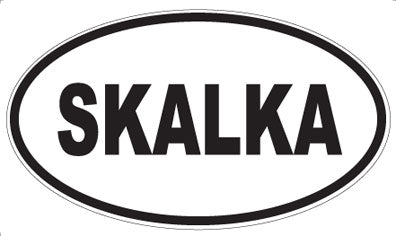 SKALKA - Oval Sticker