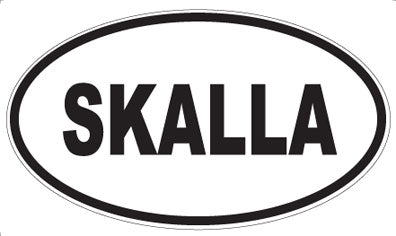 SKALLA - Oval Magnet