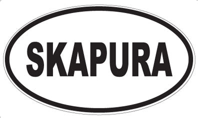SKAPURA - Oval Magnet