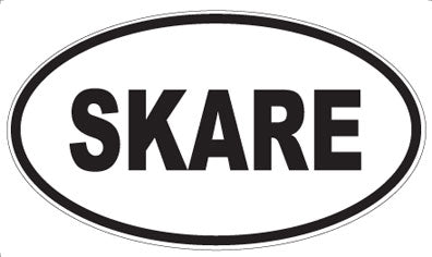 SKARE - Oval Magnet