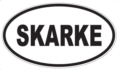 SKARKE - Oval Magnet