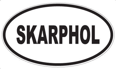 SKARPHOL - Oval Magnet