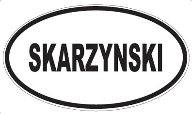 SKARZYNSKI - Oval Magnet