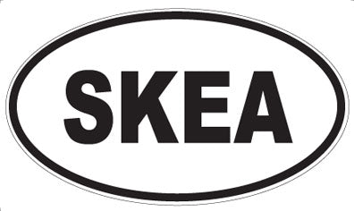 SKEA - Oval Sticker