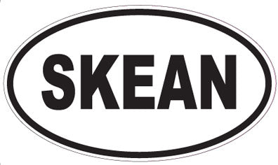 SKEAN - Oval Sticker