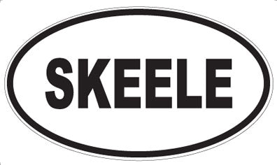 SKEELE - Oval Sticker