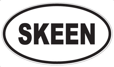 SKEEN - Oval Sticker