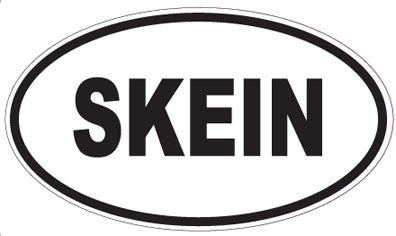 SKEIN - Oval Magnet