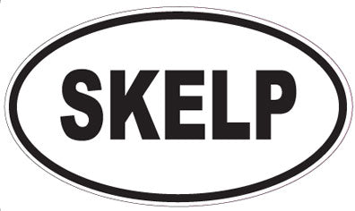 SKELP - Oval Magnet