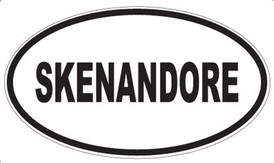 SKENANDORE - Oval Magnet