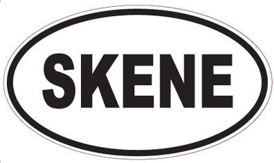 SKENE - Oval Sticker