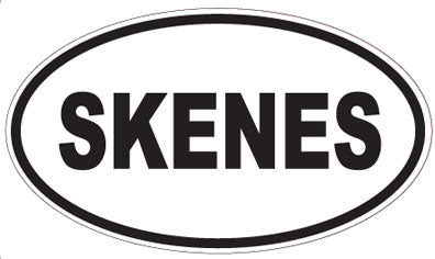 SKENES - Oval Sticker