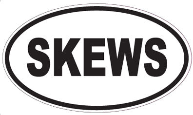 SKEWS - Oval Magnet