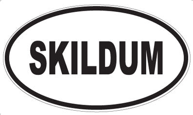SKILDUM - Oval Magnet