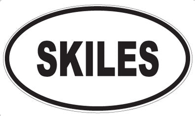 SKILES - Oval Magnet