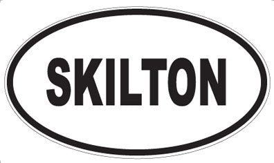 SKILTON - Oval Magnet
