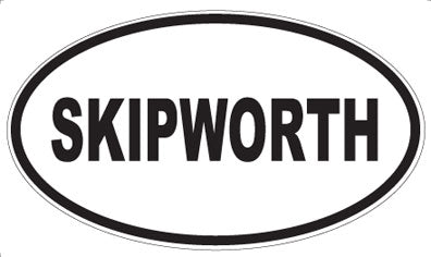 SKIPWORTH - Oval Magnet