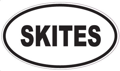 SKITES - Oval Sticker