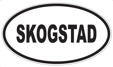 SKOGSTAD - Oval Magnet