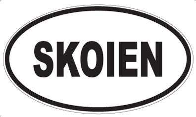SKOIEN - Oval Magnet