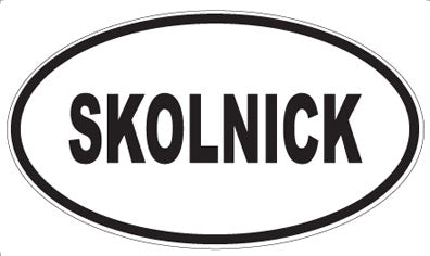 SKOLNICK - Oval Magnet