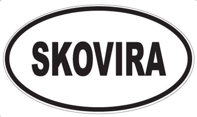 SKOVIRA - Oval Magnet