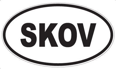 SKOV - Oval Magnet