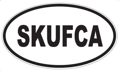 SKUFCA - Oval Magnet