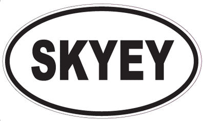 SKYEY - Oval Magnet