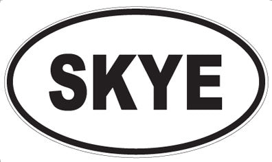 SKYE - Oval Magnet