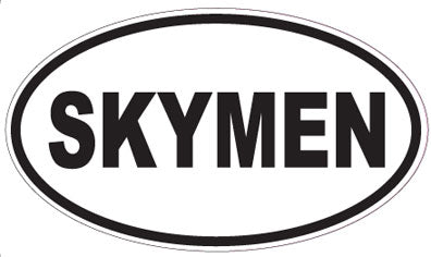 SKYMEN - Oval Sticker