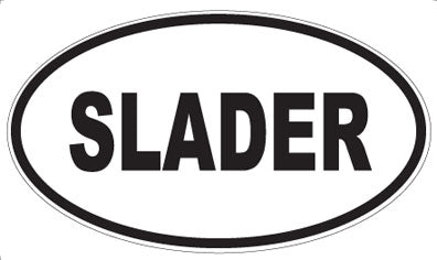 SLADER - Oval Magnet