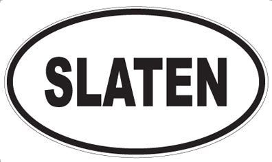 SLATEN - Oval Magnet