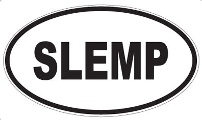 SLEMP - Oval Magnet