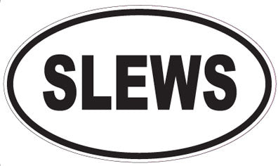 SLEWS - Oval Magnet