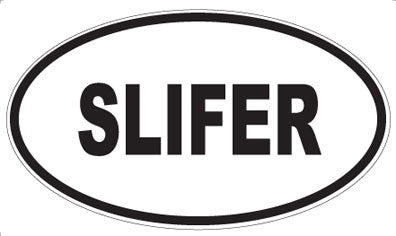SLIFER - Oval Sticker