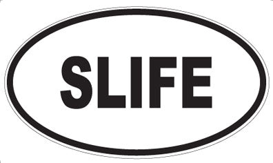 SLIFE - Oval Magnet