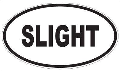 SLIGHT - Oval Magnet
