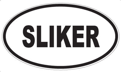 SLIKER - Oval Magnet