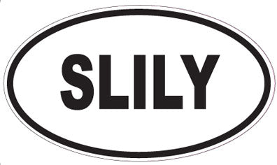 SLILY - Oval Magnet