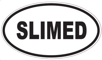 SLIMED - Oval Sticker