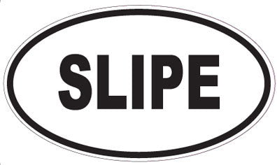 SLIPE - Oval Magnet