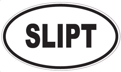 SLIPT - Oval Magnet