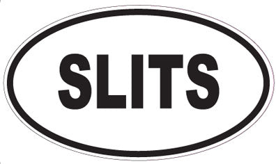 SLITS - Oval Magnet