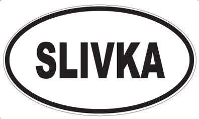 SLIVKA - Oval Magnet