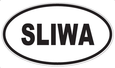 SLIWA - Oval Sticker