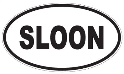 SLOON - Oval Magnet