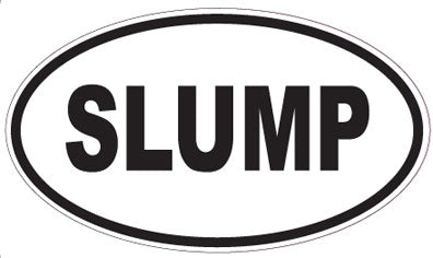 SLUMP - Oval Magnet