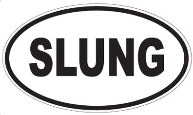 SLUNG - Oval Magnet